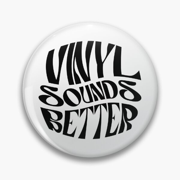 Item preview, Vinyl sounds better (black) designed and sold by didijuca.