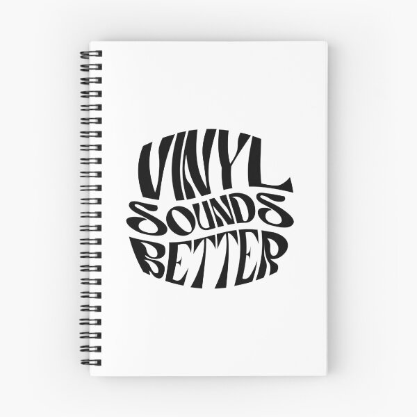 Item preview, Vinyl sounds better (black) designed and sold by didijuca.