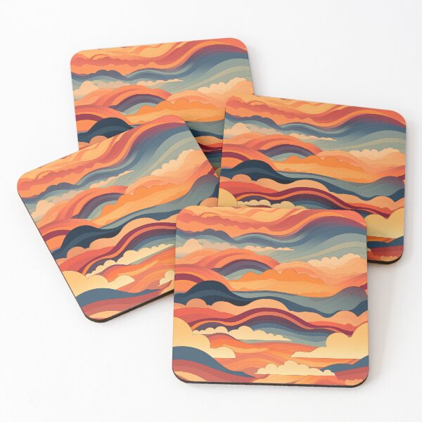 Item preview, sunset art seamless designed and sold by Ttthunder123.