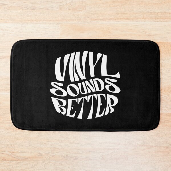 Item preview, Vinyl sounds better (white) designed and sold by didijuca.