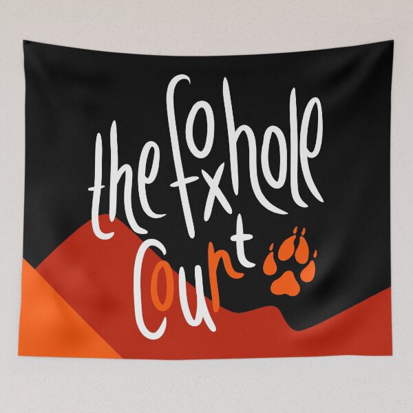 Item preview, THE FOXHOLE COURT BOOK COVER - FANART designed and sold by NOTARGETPROJECT.