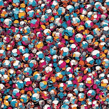 Artwork thumbnail, Colorful Abstract Spheres by DJALCHEMY