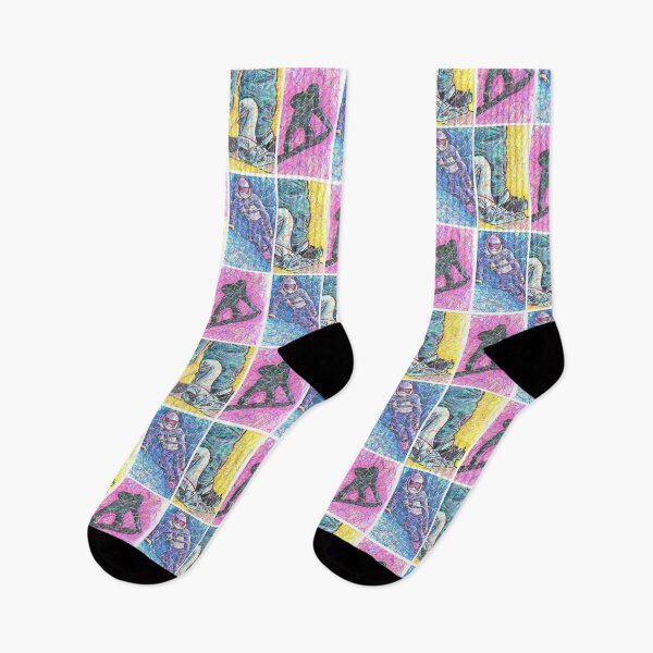 Item preview, Snowboarding Art for Kids designed and sold by Kitslam Art.