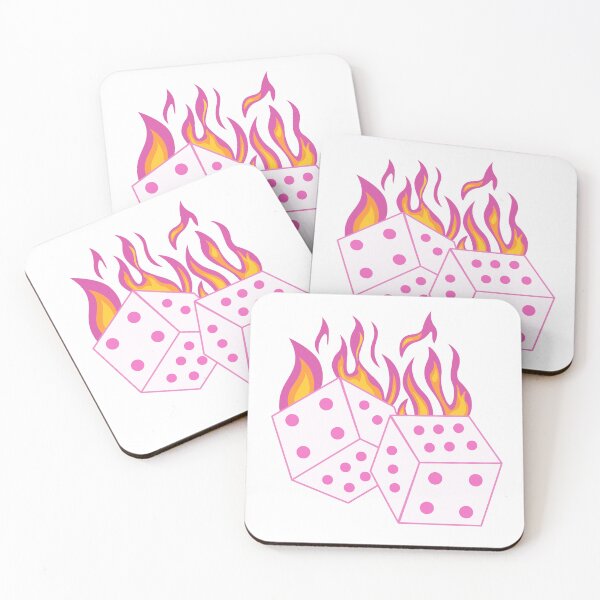 Item preview, Flaming Dice designed and sold by cbshreve.