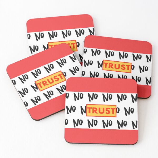 Item preview, NO TRUST designed and sold by john ares.