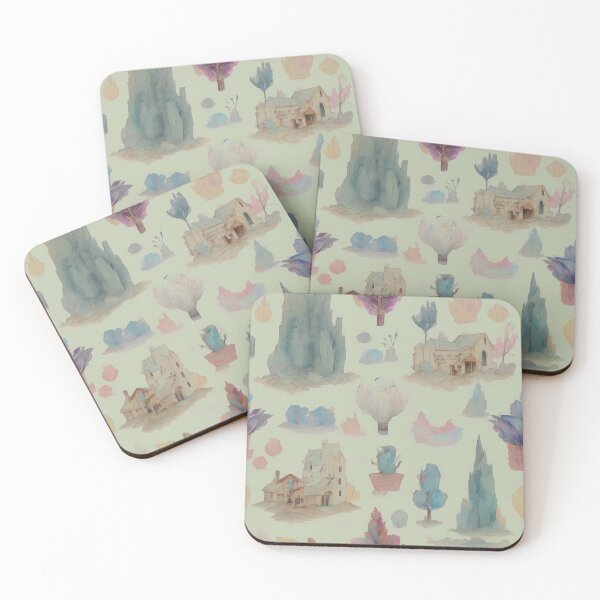 Item preview, Watercolor Dreamscape designed and sold by FemmeFlair.