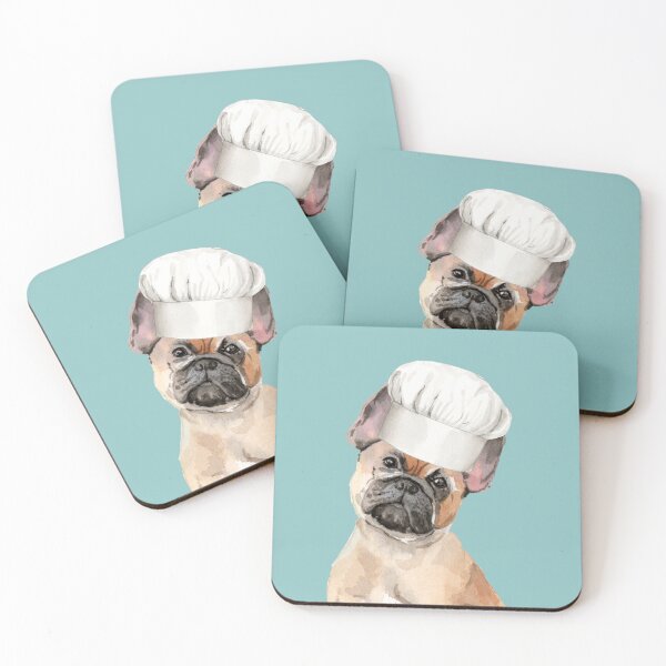 Item preview, French Bulldog with Chefs Hat designed and sold by beastieboutique.