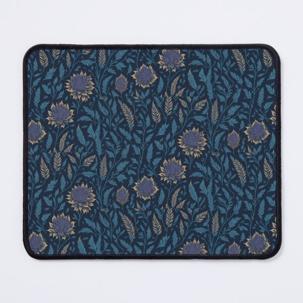 Item preview, dark floral repeatable pattern designed and sold by HerbalHaven.