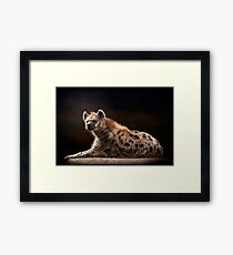 Happy Hyena Framed Print