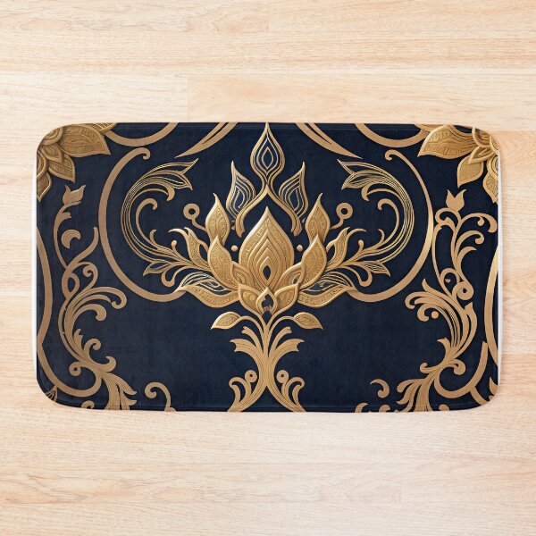 Item preview, Gold Leaf Floral designed and sold by MobizArt.