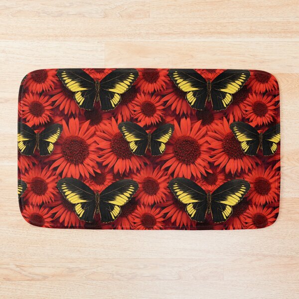 Item preview, Red & Yellow Butterfly Composite Overlay Pattern #3 designed and sold by ARTficiallyAnon.