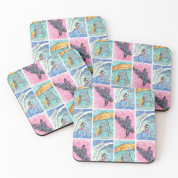 Item preview, Surfing Art for Kids designed and sold by Kitslam Art.