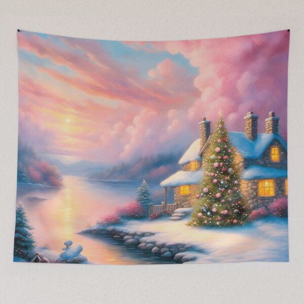 Item preview, Christmas Cottage designed and sold by Glenn Franco Simmons.
