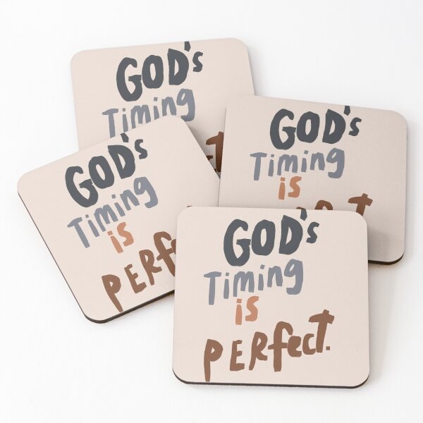 Item preview, God's Timing is Perfect designed and sold by Shaphophu.