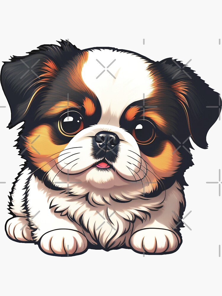 Japanese Chin Hoodie - Cartoon Japanese Chin Hoodie - Cartoon