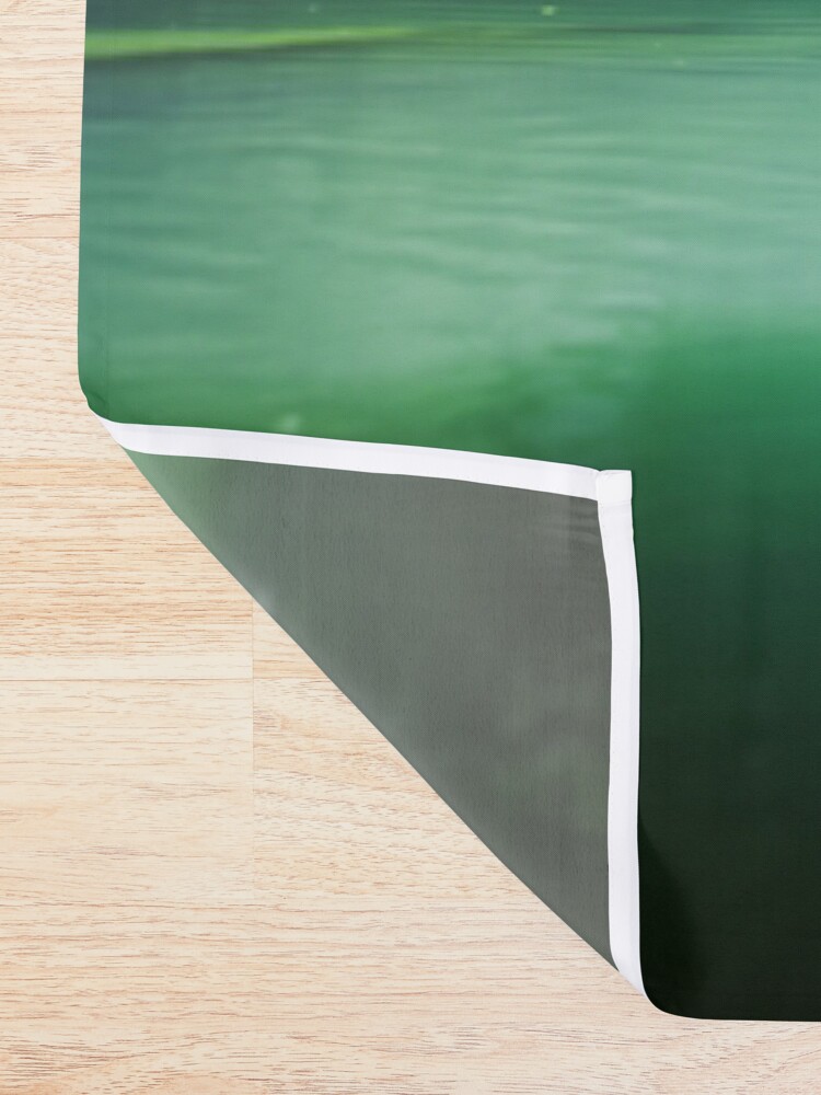 Alternate view of Lagoon Shower Curtain