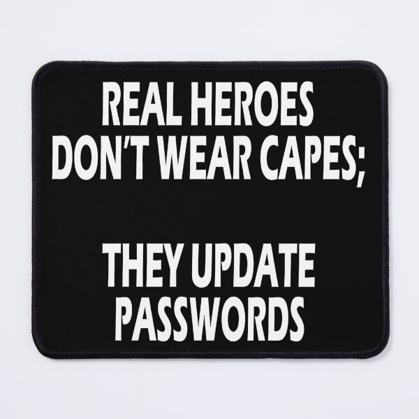 Item preview, Real Heroes Update Passwords designed and sold by cyber-raven.