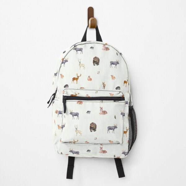 Item preview, Woodland Forest Animals Bears Wolves Fox Design designed and sold by LolaVivaGigi.