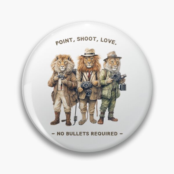 Item preview, Point, shoot, love - no bullets required - designed and sold by Custom-Print.