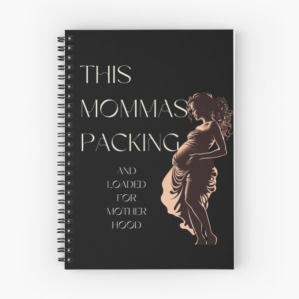 Item preview, MOMMA EXPECTING NEW MOM FUNNY DESIGN designed and sold by PomskysRus.