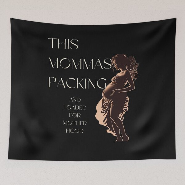 Item preview, MOMMA EXPECTING NEW MOM FUNNY DESIGN designed and sold by PomskysRus.