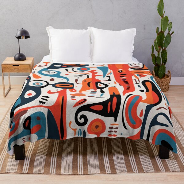 Item preview, Mid Century Abstract Jazz designed and sold by Texterns.