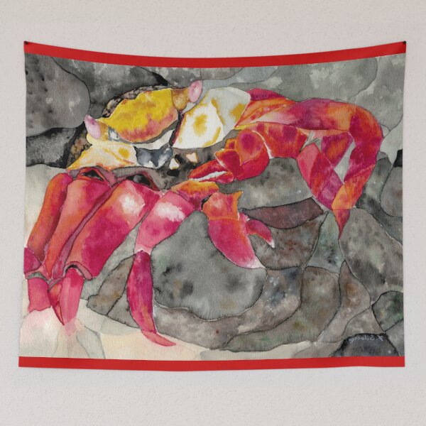 Item preview, Crab on the Rocks designed and sold by Franclynart.