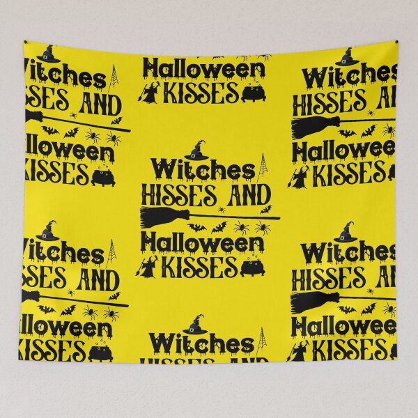 Item preview, Witches Hisses And Halloween Kisses designed and sold by Lucy Merch.