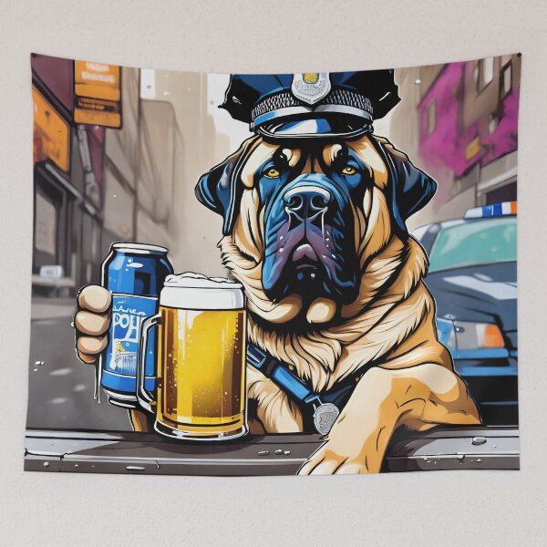 Artikelvorschau, Mastiff-Polizeihund entworfen und verkauft von CloudyIdeas3288.
