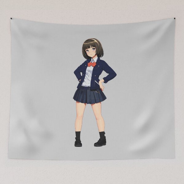 Item preview, Anime style cute girl designed and sold by LOVEARTDESIGN.