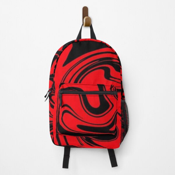 Item preview, red and black abstract marble texture pattern designed and sold by shirtclub22.