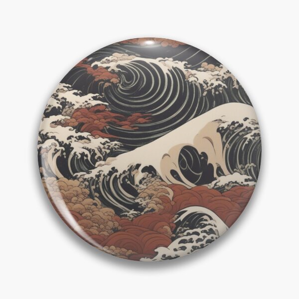 Item preview, classic Japanese style waves designed and sold by eclipse5437.