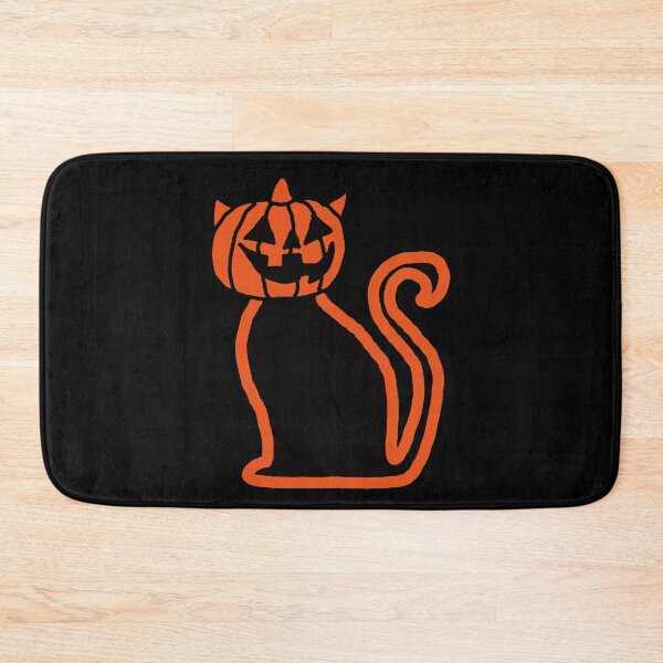 Item preview, Halloween Pumpkin Cat designed and sold by EunsooLee.