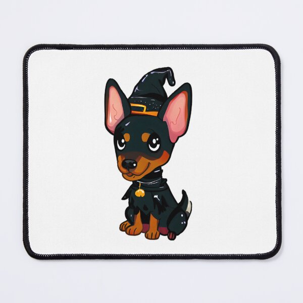 Item preview, Chibi Dobermann in Halloween designed and sold by City0fDreams.