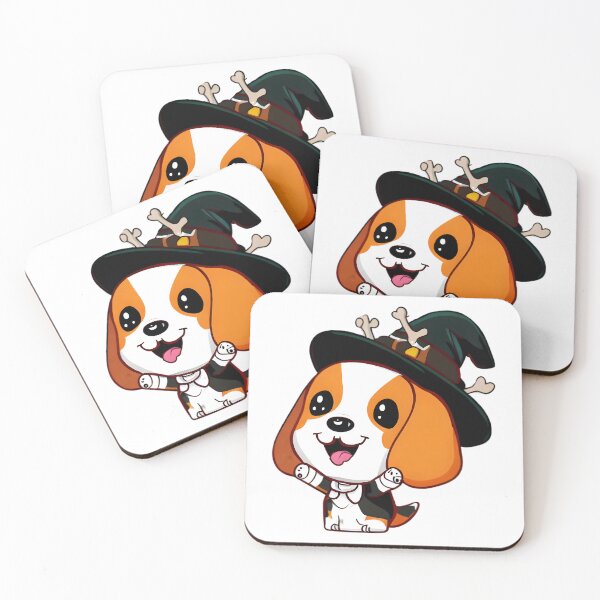 Item preview, Chibi Beagle in Halloween designed and sold by City0fDreams.