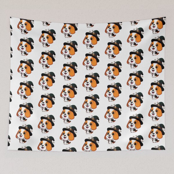 Item preview, Chibi Beagle in Halloween designed and sold by City0fDreams.