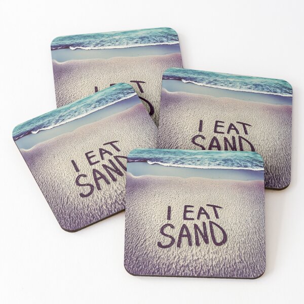 Item preview, I Eat Sand Design - Funny Beach Lover designed and sold by InkBlvd.