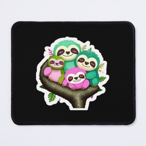Item preview, Family of sloths  designed and sold by Roxburylane.