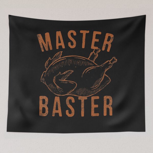 Item preview, Master Baster Funny Turkey Print Happy Thanksgiving Day  designed and sold by William Parker.