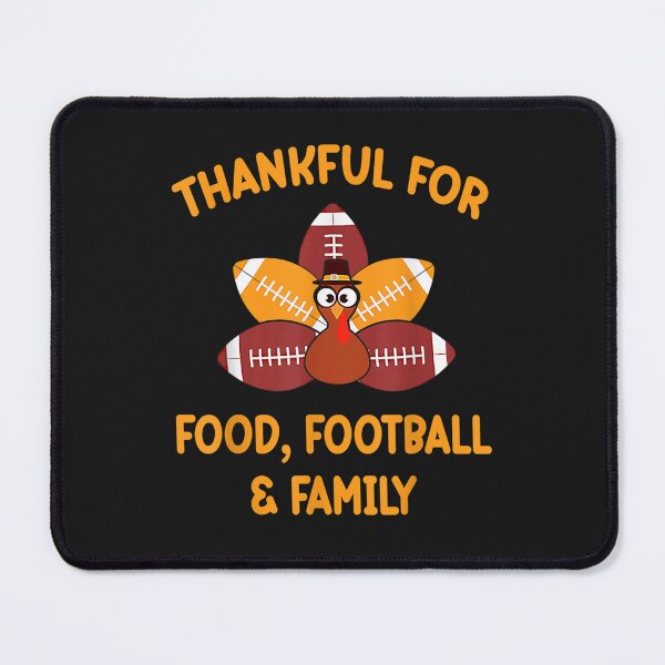 Item preview, Mens Thankful For Food Football Family Thanksgiving Turkey designed and sold by William Parker.