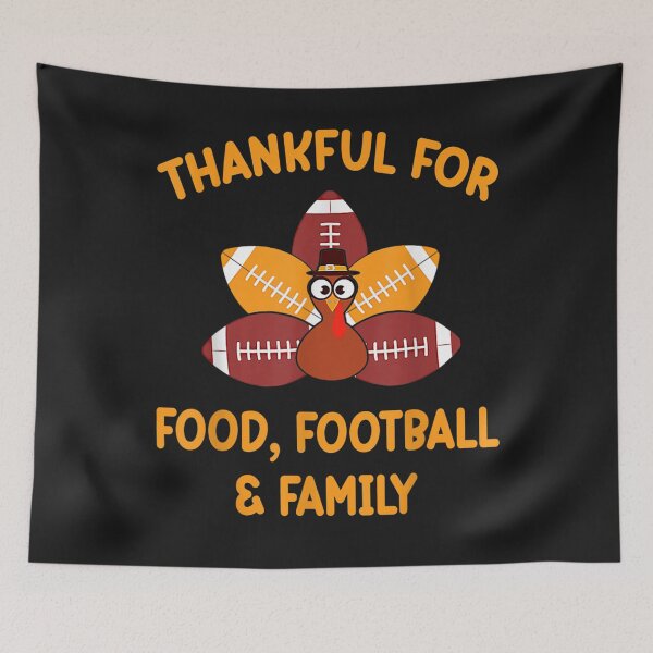 Item preview, Mens Thankful For Food Football Family Thanksgiving Turkey designed and sold by William Parker.
