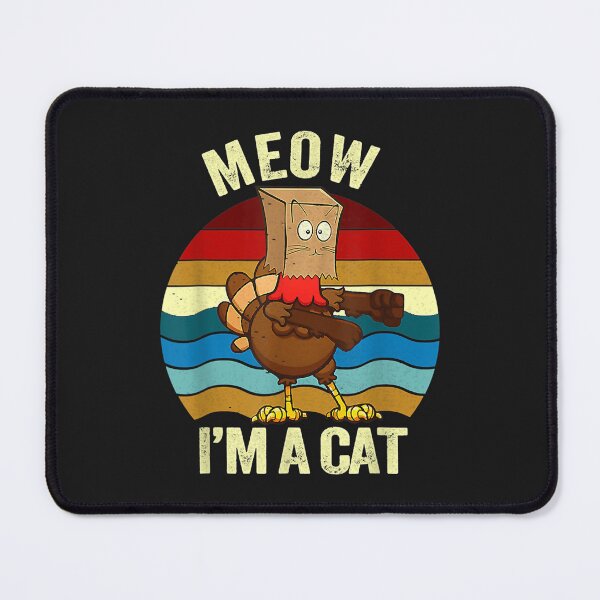 Item preview, Meow I'm a Cat Dabbing Turkey Fake Cat Thanksgiving Kids designed and sold by William Parker.