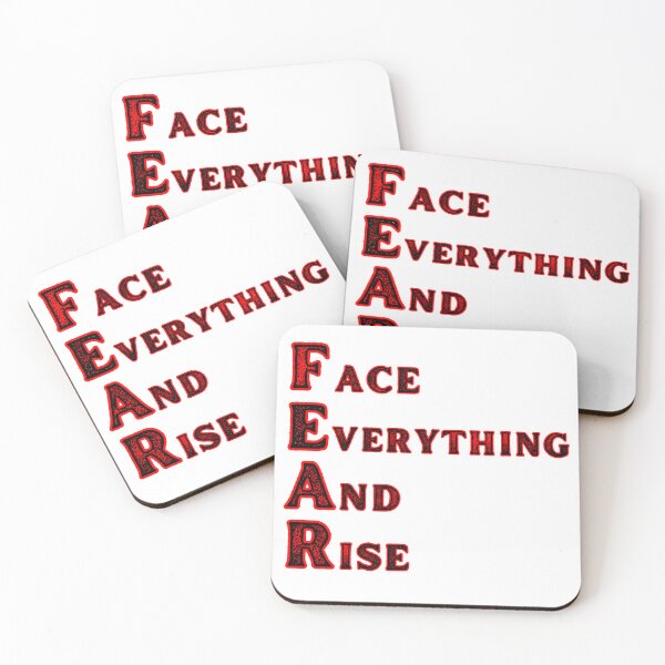 Item preview, FEAR Face Everything And Rise designed and sold by Justmyideas.