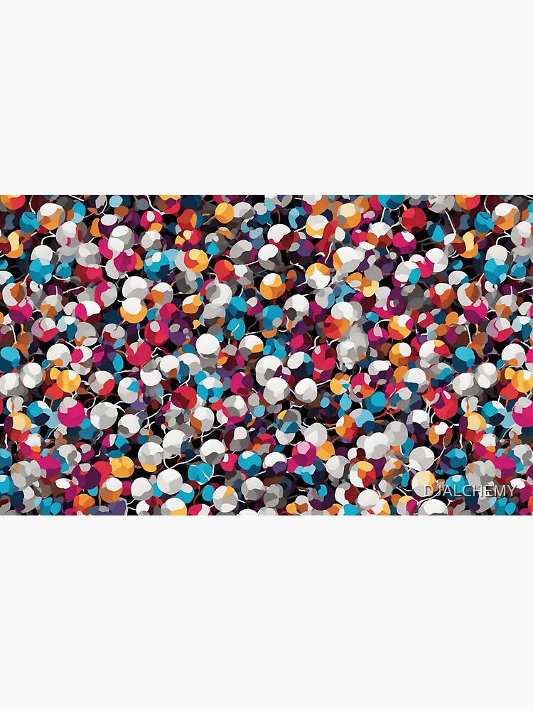 Thumbnail 6 of 6, Coffee Mug, Colored Spheres with Rough Edges designed and sold by DJALCHEMY.