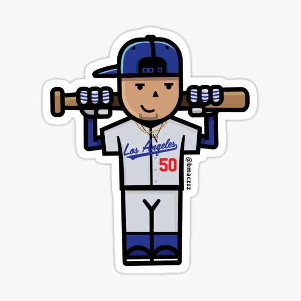 Mexican Los Angeles Dodgers Sticker MLB Baseball LA (M)