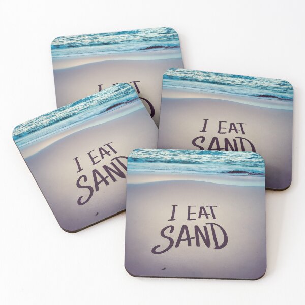 Item preview, I Eat Sand | Summer Humor | Funny Beach Quote designed and sold by InkBlvd.