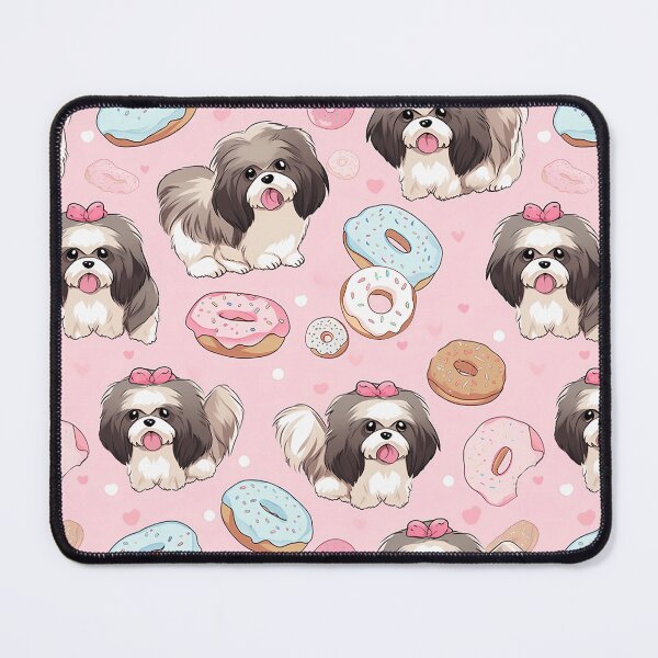 Item preview, Shih Tzu and Donut designed and sold by Furrific.