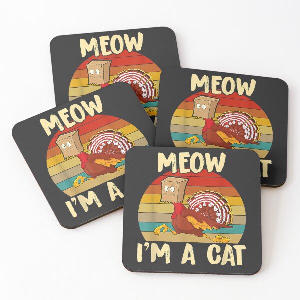 Item preview, Meow I'm a Cat Funny Thanksgiving Joke Turkey Fake Cat designed and sold by William Parker.