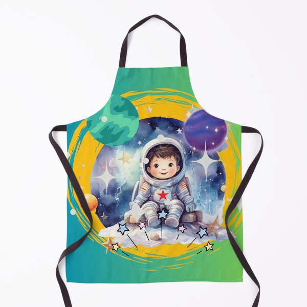 Item preview, Astronaut boy with planets. designed and sold by Mati Robledo.