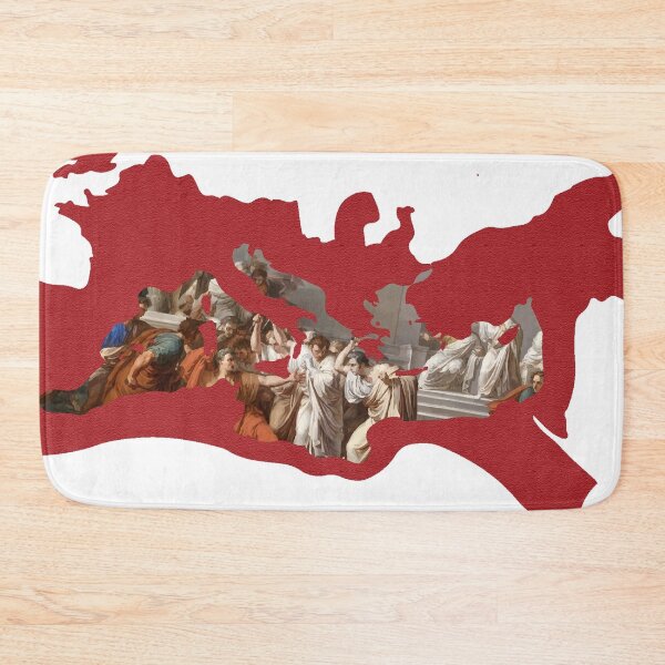 Item preview, Death of Caesar and Map of Rome designed and sold by TraianusOptimus.